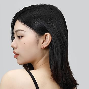 ちか☺︎ 1点☆ペアシェイプ型カルセドニーピアス Amazon.co.jp: [Hothrty]3ペア 六個 ピアス レディース
